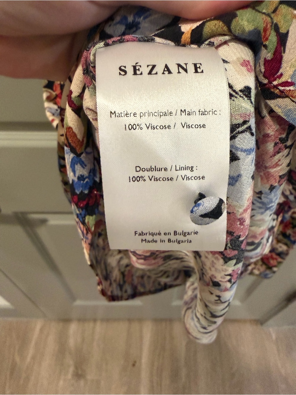 Sezane Floral Louisa Dress - Picture 7 of 7